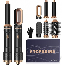 Фен стайлер для волосся 6 в 1 Atopskins WT-622 Black