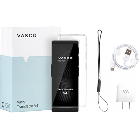 Портативний перекладач Vasco Translator V4 Black (B0B7SF2QJ3) Купити в Україні