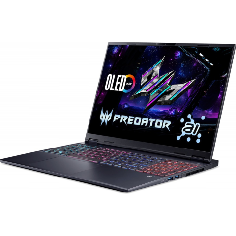 Ноутбук Acer Predator Helios Neo 16S AI PHN16S-71-91AW (NH.U0MAA.001 + Bag) Obsidian Black Купити в Україні