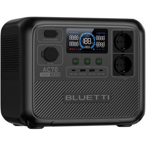 Зарядна станція BLUETTI AC70 Купити в Україні