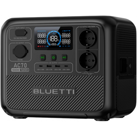 Зарядна станція BLUETTI AC70 Купити в Україні