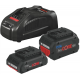 Зарядний пристрій та акумулятори BOSCH GBA 18V 2x5.5Ah ProCORE18V, GAL 1880CV (1600A0214C) Купити в Україні