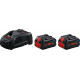 Зарядний пристрій та акумулятори BOSCH GBA 18V 2x5.5Ah ProCORE18V, GAL 1880CV (1600A0214C) Купити в Україні