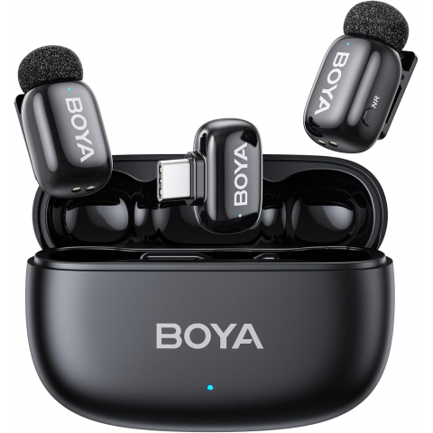 Мікрофон петличний BOYA mini 2 (2-02) Black Купити в Україні