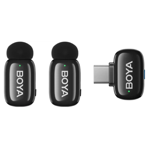 Мікрофон петличний BOYA mini 2 (2-02) Black Купити в Україні