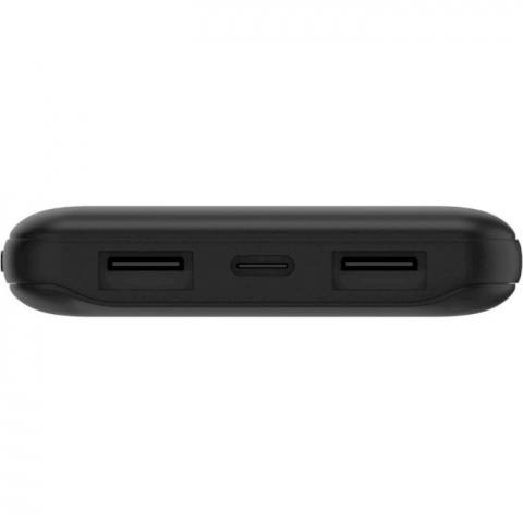 Зовнішній акумулятор (павербанк) Belkin 10000mAh 15W Dual USB-A USB-C Black (BPB011BTBK)