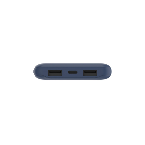 Зовнішній акумулятор (павербанк) Belkin 10000mAh 15W Dual USB-A USB-C Blue (BPB011BTBL)