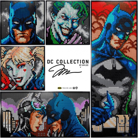 Блоковий конструктор LEGO Art Jim Lee Batman Collection (31205) Купити в Україні