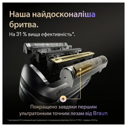 Електробритва чоловіча Braun Series 9 Pro+ 9615s Купити в Україні