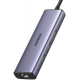 Мультипортовий адаптер UGREEN CM512 Type-C Hub Space Grey (UGR-15598) Купити в Україні