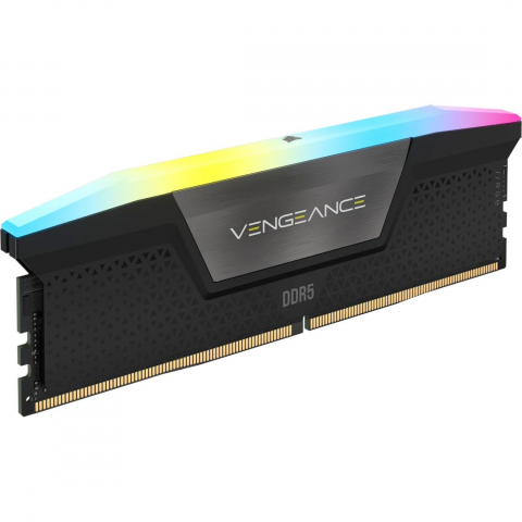 Оперативна пам'ять Corsair 32 GB (2x16GB) DDR5 6000 MHz Vengeance RGB (CMH32GX5M2E6000C36) Купити в Україні