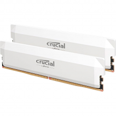 Модуль пам'яті DDR5 Crucial 2x16GB 6000MHz Pro OC White (CP2K16G60C36U5W)