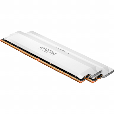 Модуль пам'яті DDR5 Crucial 2x16GB 6000MHz Pro OC White (CP2K16G60C36U5W) Купити в Україні