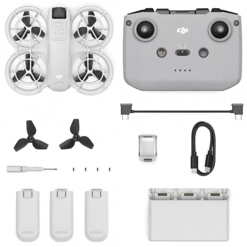 Квадрокоптер DJI Neo Fly More Combo with RC-N3 (CP.FP.00000185.01) Купити в Україні
