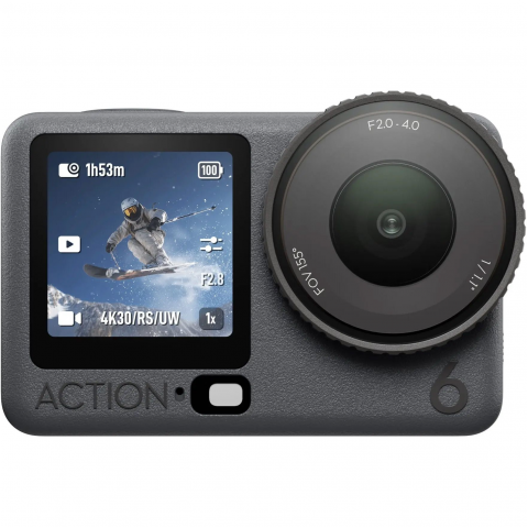 Екшн-камера DJI Osmo Action 6 Standard Combo (CP.OS.00000505.02) Купити в Україні