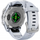 Смарт-годинник Garmin Fenix 8 43mm AMOLED Silver with Whitestone Silicone Band (010-02903-00/06) Купити в Україні