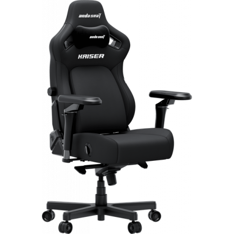 Крісло ігрове Anda Seat Kaiser 4 V2 Carbon Black Fabric Size XL (AD12YDDC-XLL-20-B-CF-03) Купити в Україні