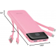 Універсальна батарея Charmast W1148 10000mAh Gray Pink Купити в Україні