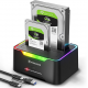 Док-станція для жорстких дисків POSUGEAR SATA HDD/SSD 2.5"/3.5" 40TB (D25-3.1) Купити в Україні