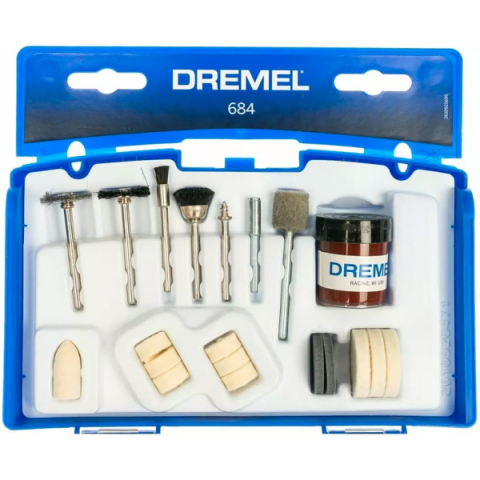 Набір полірувальних насадок Dremel 684 (2.615.068.4JA) Купити в Україні