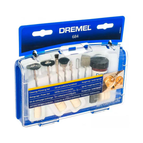 Набір полірувальних насадок Dremel 684 (2.615.068.4JA) Купити в Україні