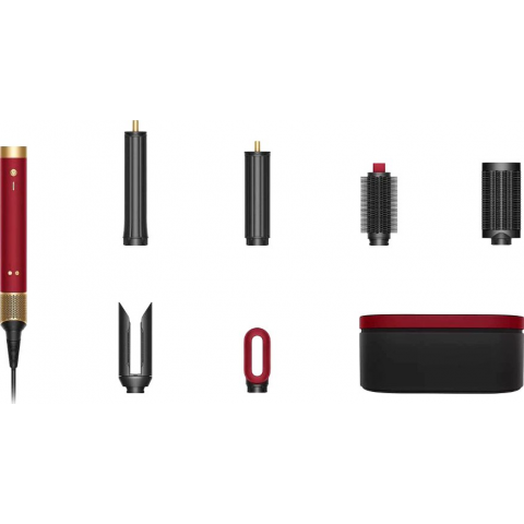 Мультистайлер Dyson Airwrap Co-anda2x Multi Hair Styler Straight+Wavy Red Velvet/Gold (176955-01) Купити в Україні