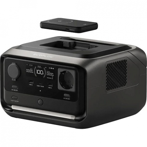 Зарядна станція EcoFlow RIVER 3 Plus Wireless (EFRIVER3PLUS-W-EU-CBOX) Купити в Україні