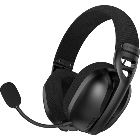 Ігрова гарнітура HATOR HYPERPUNK 3X Hi-Res (ESH14) wireless black Купити в Україні