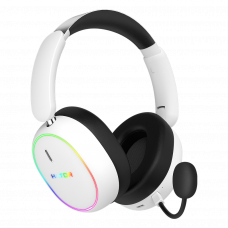 Ігрова гарнітура HATOR PHOENIX 2 Hi-Res (ESH41) wireless white, SyncHUB connection
