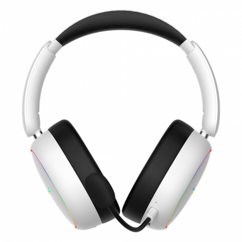 Ігрова гарнітура HATOR PHOENIX 2 Hi-Res (ESH41) wireless white, SyncHUB connection Купити в Україні