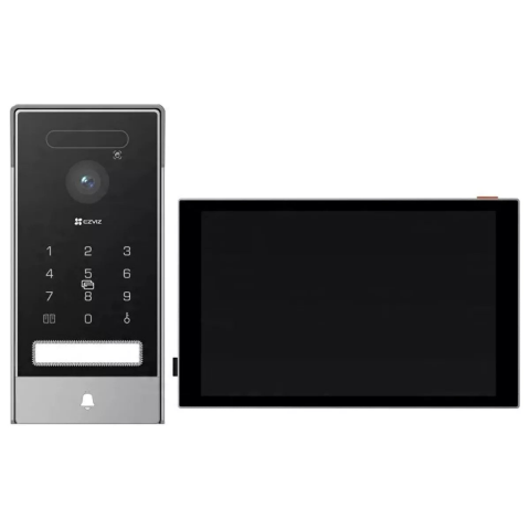 Комплект відеодомофону EZVIZ HP7 Pro 4K Black Купити в Україні