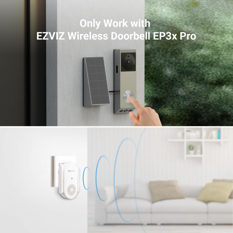 Розумний дзвінок для відеодомофонів EZVIZ CH1 Купити в Україні
