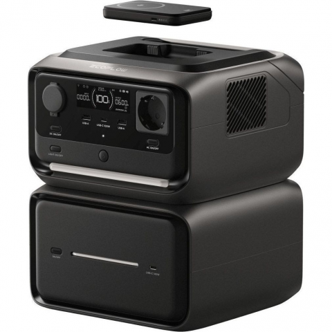 Зарядна станція EcoFlow RIVER 3 Max Plus Wireless (EFRIVER3MP-Wireless-EU-CBOX) Купити в Україні