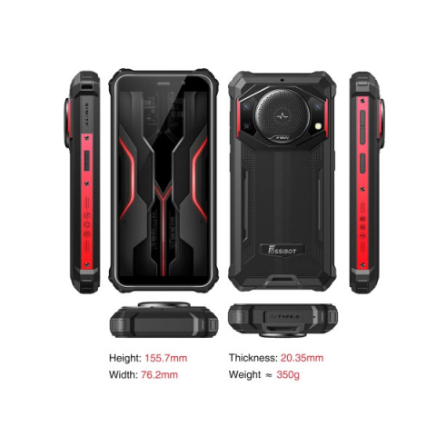 Смартфон Fossibot F101P 4/64GB Red Купити в Україні