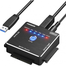 Адаптер FIDECO S3G-PL06 (‎FC-PL06) USB 3.0 SATA та IDE Adapter