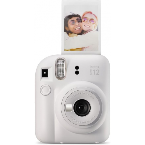 Фотокамера миттєвого друку Fujifilm Instax Mini 12 Clay White (16806121) Купити в Україні