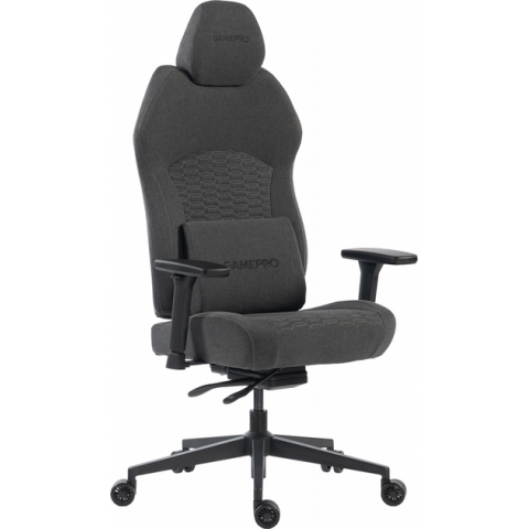 Крісло ігрове GamePro GC760DG Fabric Dark Gray Купити в Україні