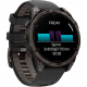 Смарт-годинник Garmin Fenix 8 47mm AMOLED Sapphire Carbon Gray DLC Titanium w. Black/Pebble Gray B. (010-02904-20/21/29) Купити в Україні
