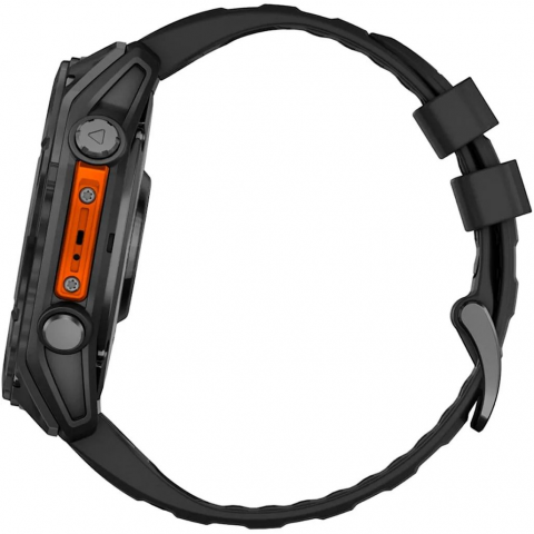 Смарт-годинник Garmin Fenix 8 51mm AMOLED Slate Gray with Black Silicone Band (010-02905-00) Купити в Україні