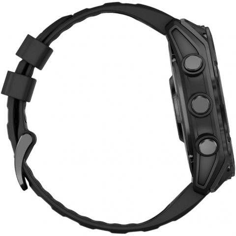 Смарт-годинник Garmin Fenix 8 51mm AMOLED Slate Gray with Black Silicone Band (010-02905-00) Купити в Україні