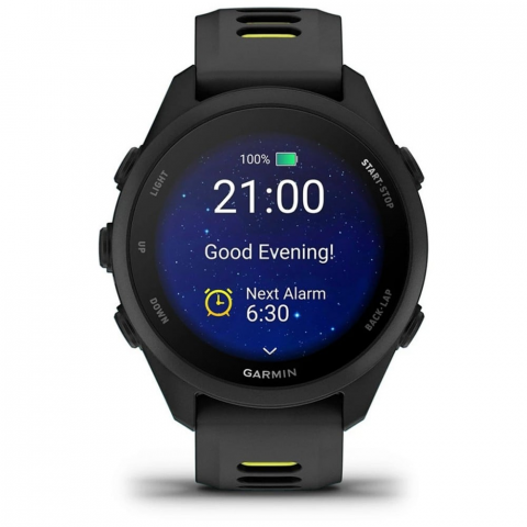 Смарт-годинник Garmin Forerunner 170 Black with Black/Amp Yellow Band (010-03920-00) Купити в Україні