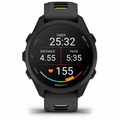 Смарт-годинник Garmin Forerunner 170 Black with Black/Amp Yellow Band (010-03920-00) Купити в Україні