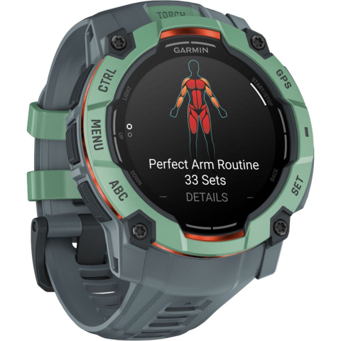 Смарт-годинник Garmin Instinct 3 50mm AMOLED Neo Tropic with Twilight Band (010-03020-01) Купити в Україні