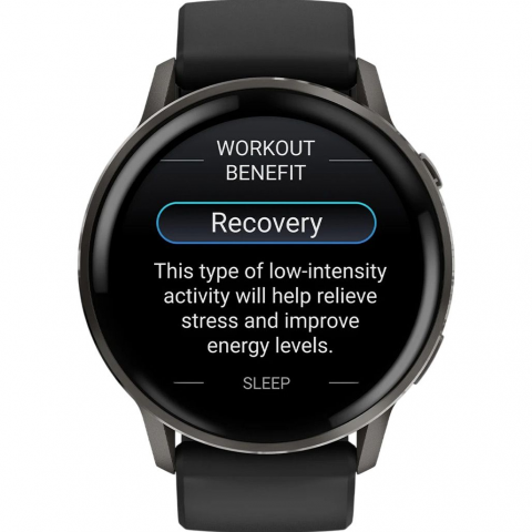 Смарт-годинник Garmin Venu 4 45 mm Slate with Black Silicone Band (010-03014-00/40) Купити в Україні