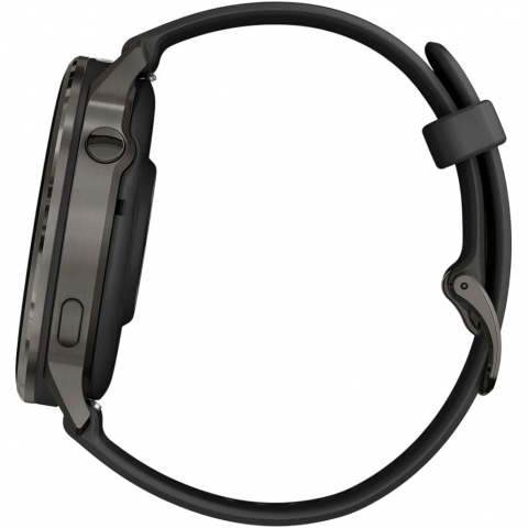 Смарт-годинник Garmin Venu 4 45 mm Slate with Black Silicone Band (010-03014-00/40) Купити в Україні