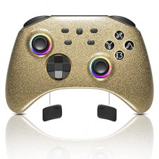 Геймпад Mytrix MTNSPC-M01 Gold для Nintendo Switch/OLED/Lite Steam Deck
