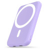 Універсальна батарея Podoru KT-D003 MINI 5000 mAh Purple (Apple магніт + кабель) Купити в Україні