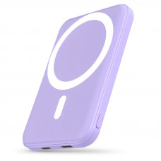 Універсальна батарея Podoru KT-D003 MINI 5000 mAh Purple (Apple магніт + кабель)