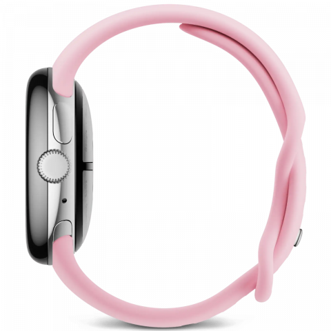 Смарт-годинник Google Pixel Watch 3 41 mm LTE Polished Silver Aluminum Case/Rose Quartz Active Band Купити в Україні