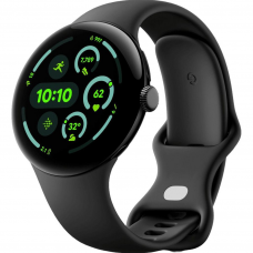 Смарт-годинник Google Pixel Watch 3 45mm LTE Black Aluminum Case/Obsidian Active Band
